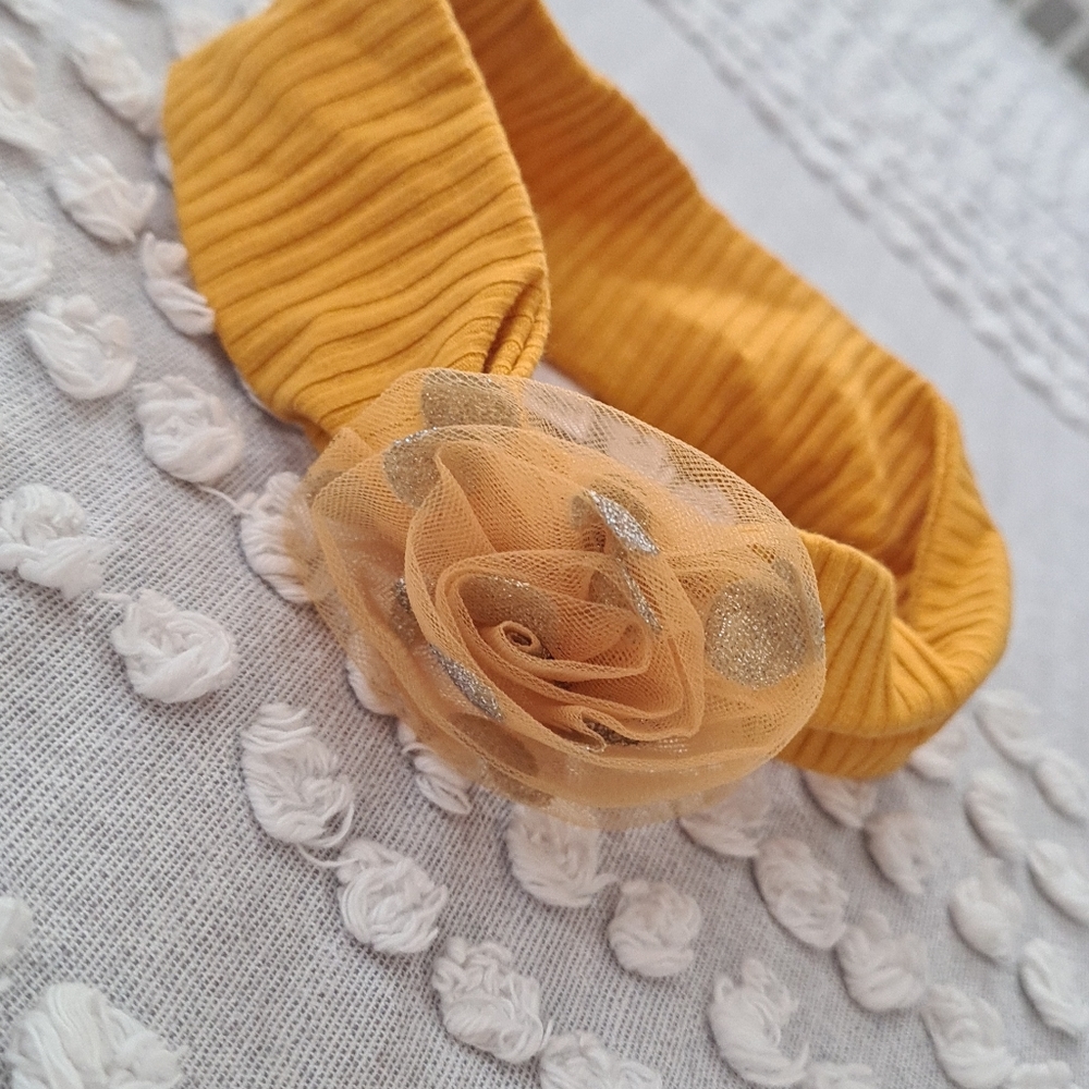 Little Me- Tutu Bodysuit yellow 1pc+HBD